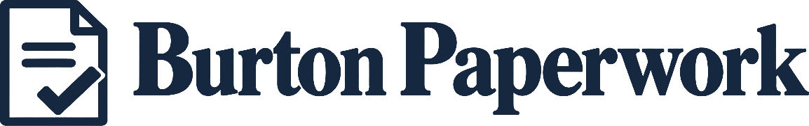 Burton Paperwork